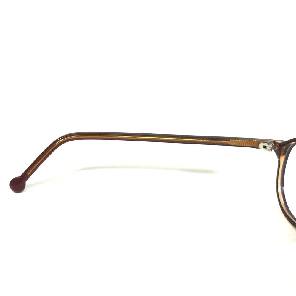 Vintage la Eyeworks Eyeglasses Frames BUBBLE 259 Transp Purple Brown 47-17-135
